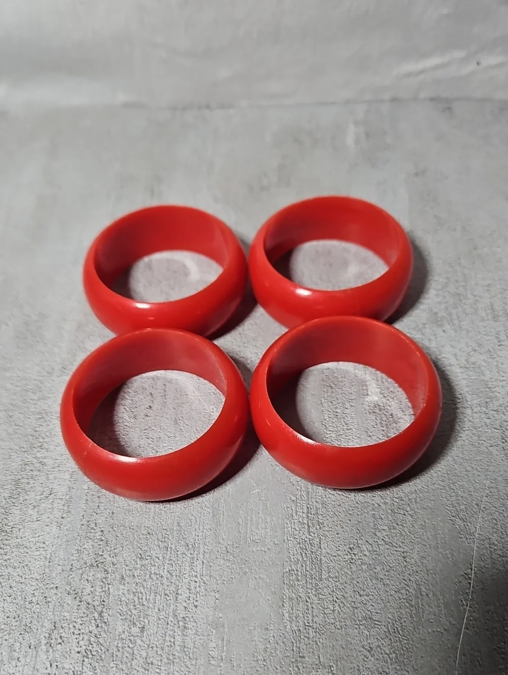 4 Vintage  Napkin Rings